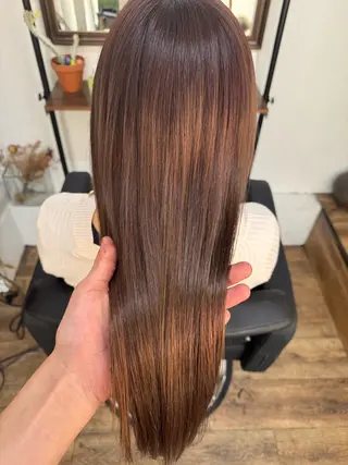 ロング カラー 椎葉 祐也のヘアスタイル