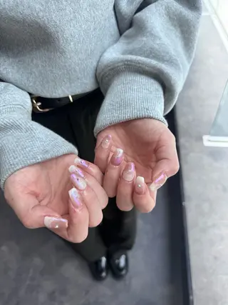 ネイル GRANDE大須 Cecil💜のネイルデザイン