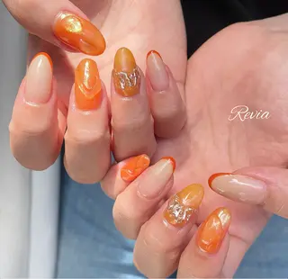 ネイル revia所属・ERI Nailistのネイルデザイン