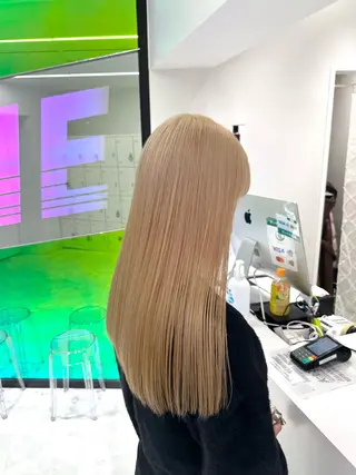 ロング カラー 韓国ヘア🇰🇷🎀 みきのヘアスタイル