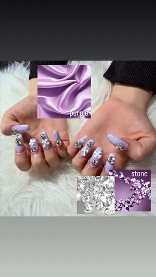 ロング mao .のネイルデザイン