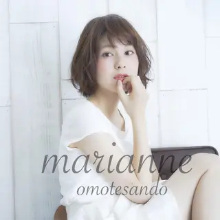 ミディアム パーマ THE DAY所属・AKI HASHIMOTOのヘアスタイル