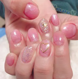ネイル まるみ ♡のネイルデザイン