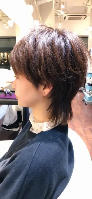 ショート カラー CoCooN satoshiのヘアスタイル