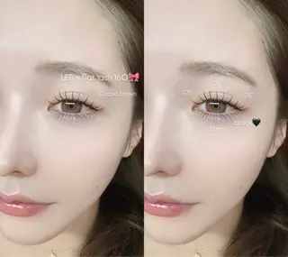 マツエク・マツパ cilon所属・Cilon川越店 Hinataのマツエク・マツパデザイン