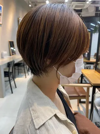 ショート mee.urawa所属・似合わせショート×透 明感/やじまたかしのヘアスタイル