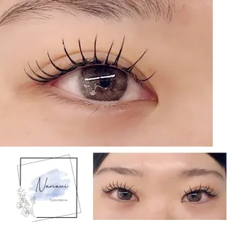 マツエク・マツパ Nanavi 鮎川のマツエク・マツパデザイン