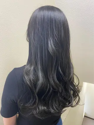 カラー パーマ メンズ キッズ ネイル マツエク・マツパ 女性専用サロン梅田 髪質改善カラーakiのヘアスタイル