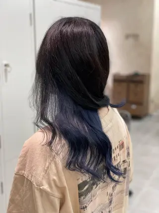ミディアム カラー ショーヤ/ブリーチ /バレイヤージュのヘアスタイル