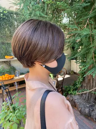 ショート カラー 小顔ショート✁ ⁂Yukari⁂のヘアスタイル