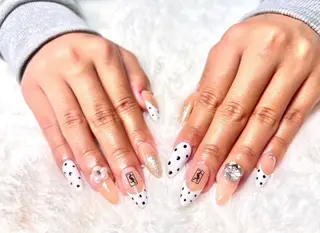 ロング kurumi nailのネイルデザイン