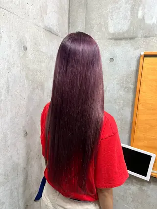 ロング カラー ブリーチカラー/ 寺口佳希のヘアスタイル