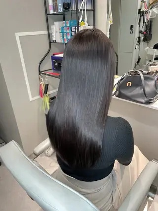 セミロング カラー 今井 勝也のヘアスタイル