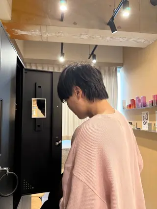 メンズ 透明感カラー/ カット🎀あつこ🎀のヘアスタイル