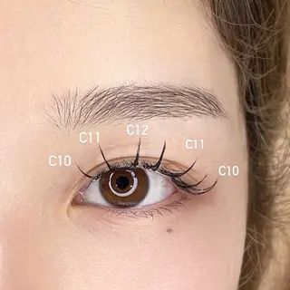 マツエク・マツパ KKSbeauty 心斎橋本店のマツエク・マツパデザイン