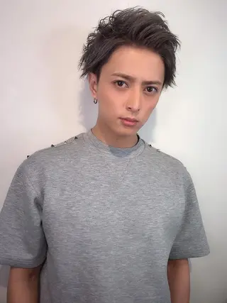 ショート カラー _WHITE上本町 上本町店のヘアスタイル