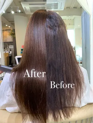 ロング パーマ Watai 當間 大知のヘアスタイル