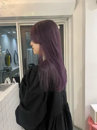 ロング カラー toko / ブリーチなしカラーのヘアスタイル