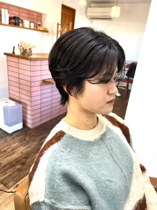 ショート Strawberry所属・原田 志保のヘアスタイル