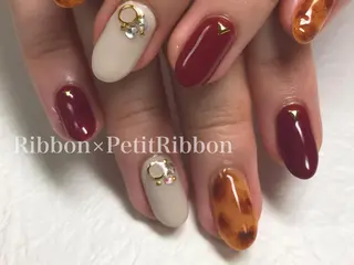 ネイル トップネイリスト Ribbon立川店のネイルデザイン
