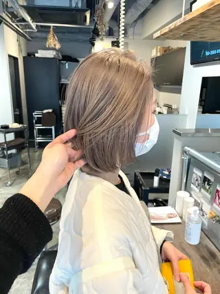 ミディアム カラー ハイトーン/レイヤー /ウルフ⭐️永田⭐️のヘアスタイル