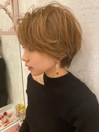 ショート カラー ショート、ボブの達人 東康介✨のヘアスタイル