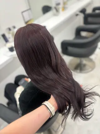 ロング カラー 🤍レイヤー/顔周り /hirari🤍のヘアスタイル