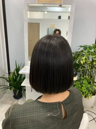 ミディアム パーマ 相武台ショート特化 💐川崎希💐のヘアスタイル