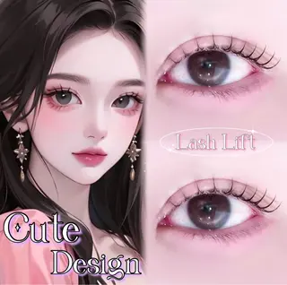 マツエク・マツパ memelu . RIJU 🩶のマツエク・マツパデザイン