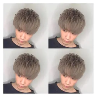 ショート カラー メンズ ange☞ soutaのヘアスタイル