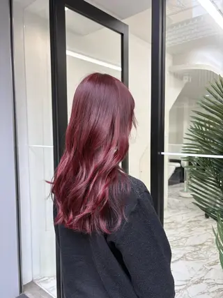 ロング Haruna/河原町 ハイトーン🤍のヘアスタイル