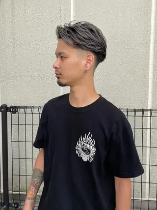 ショート カラー メンズ grAt所属・森 真伊希のヘアスタイル