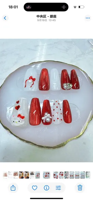 ネイル クイーンズネイル銀座所属・Queeens nailのネイルデザイン