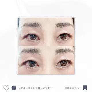 マツエク・マツパ Nail & Eye ビューティShuShu 長堀店所属・あん まこのマツエク・マツパデザイン