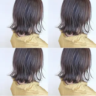 ショート カラー 韓国レイヤーカット/ ダブルカラーのヘアスタイル