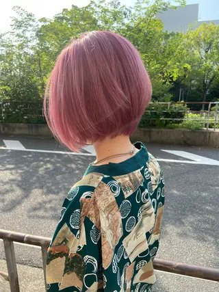 ショート CIERA所属・トウジョウ アリサのヘアスタイル