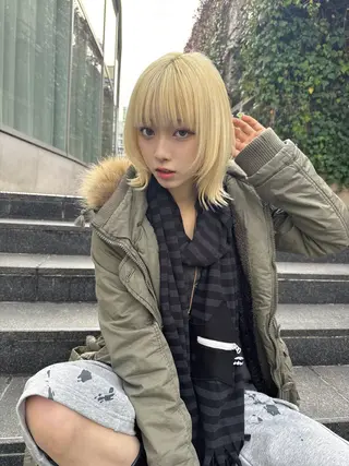 ショート カラー 💎透明感カラー特化 💎TAISEIのヘアスタイル