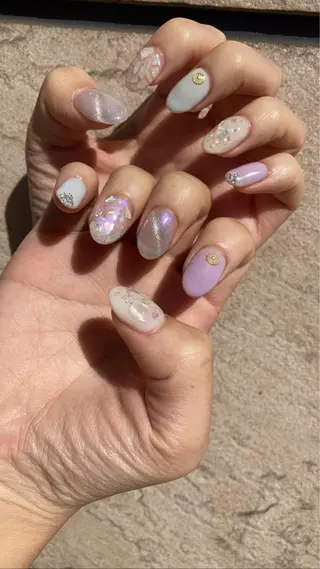 ネイル nailsalon　hue所属・小山 羽奈のネイルデザイン