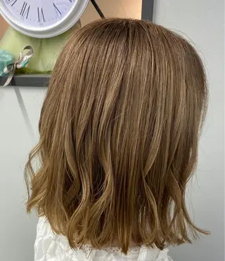 ミディアム カラー jill by gisel＿奥家のヘアスタイル