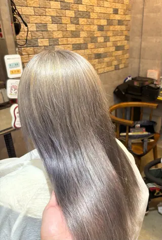 ロング カラー BRaeVE hair design所属・メンズカット/透明感 カラー/中村太玖美のヘアスタイル