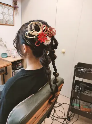 ヘアアレンジ HempBeauty 浅野アサミのヘアスタイル