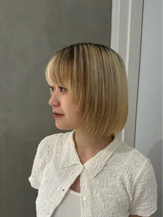 ミディアム 透明感カラー🫧/ ゆうなのヘアスタイル