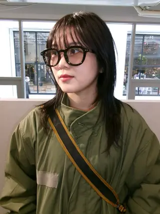 セミロング Rubik’s Shelter by TOKYO所属・タクト 難波美容室のヘアスタイル