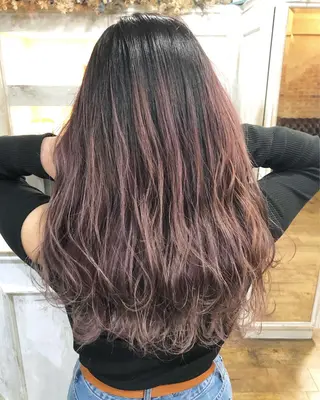 ミディアム カラー ヘアアレンジ 遠藤 拓馬のヘアスタイル