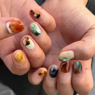 ネイル 河野 弥月のネイルデザイン