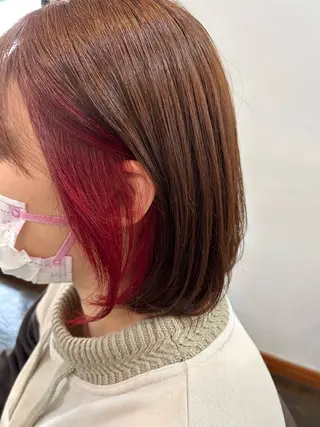 カラー 坂本 瑞季 🤍 髪質改善のヘアスタイル