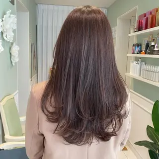 セミロング 長井 麻帆のヘアスタイル