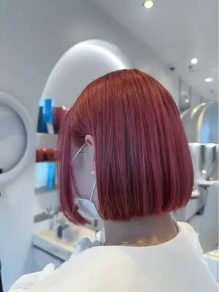 ミディアム カラー macaron郡山駅前店所属・北田 千鶴のヘアスタイル