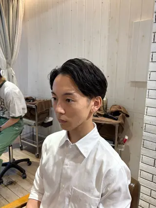 メンズ メンズカット/センタ ーパート /マミヤのヘアスタイル