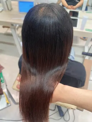 ロング かずや🍀/髪質改善 /艶髪カラー/眉毛のヘアスタイル